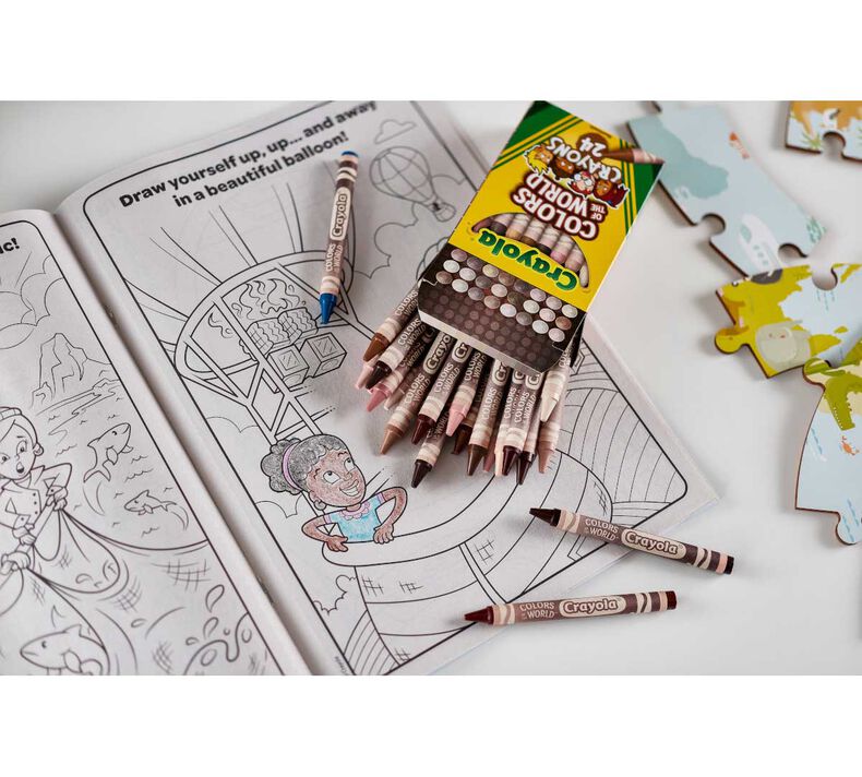 Crayola Colors of the World 48 Page Coloring Book
