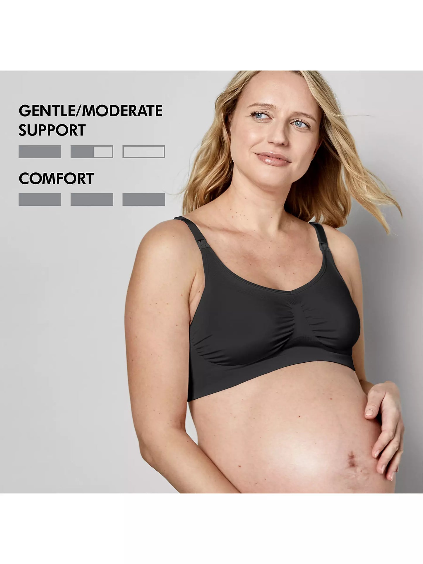 Medela Keep Cool Breathable Maternity & Nursing Bra, White/Medium