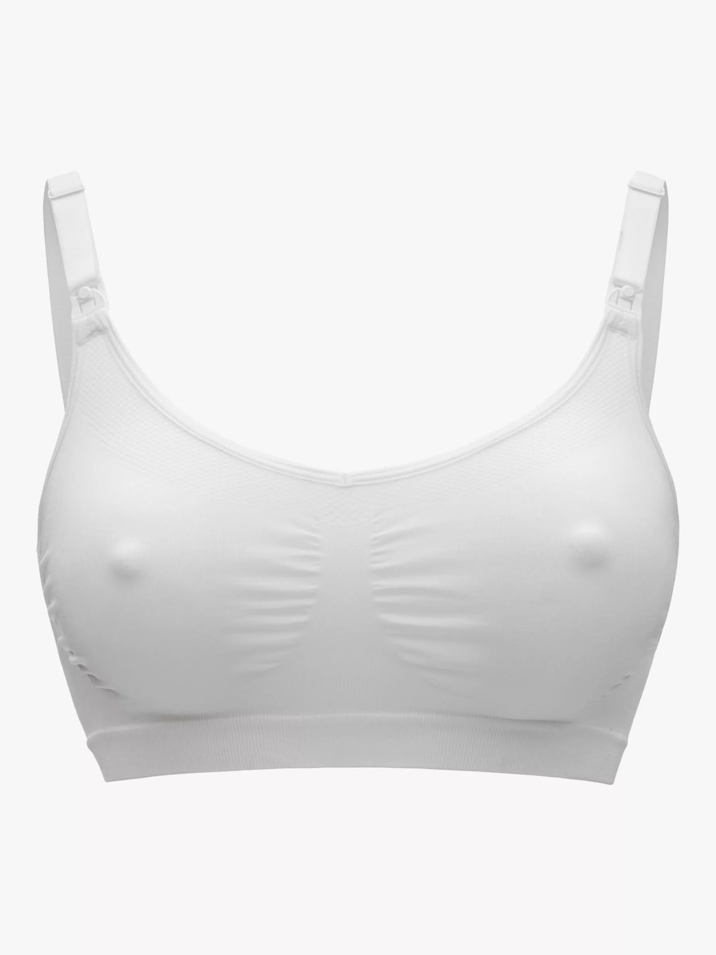 Medela Keep Cool Breathable Maternity & Nursing Bra, White/Medium
