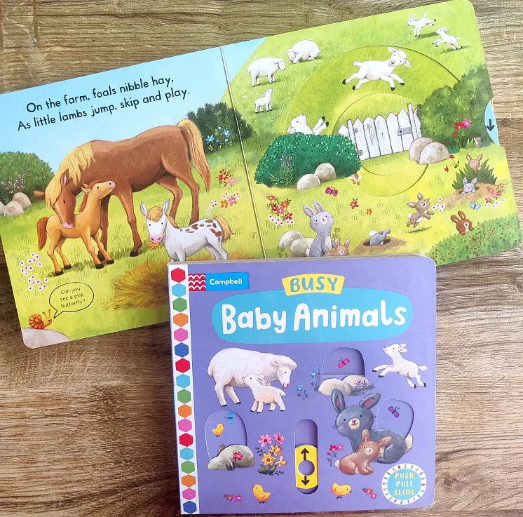 Campbell Busy Books: Busy Baby Animals