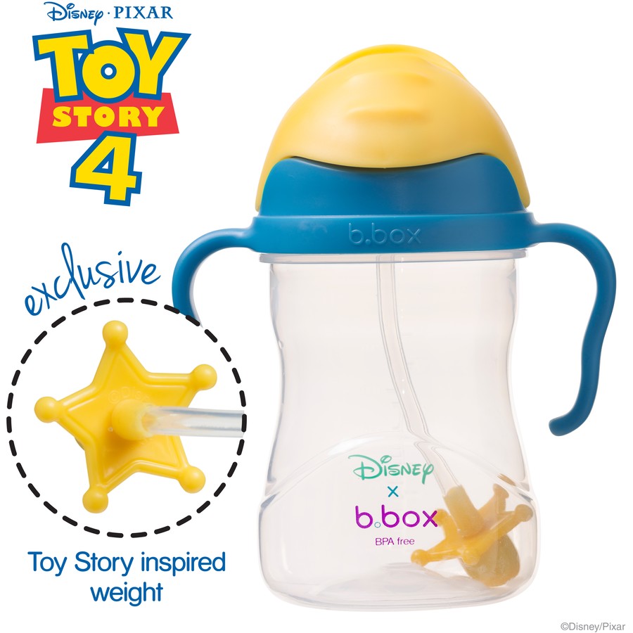 B. Box Sippy Cup With Innovative Weighted Straw