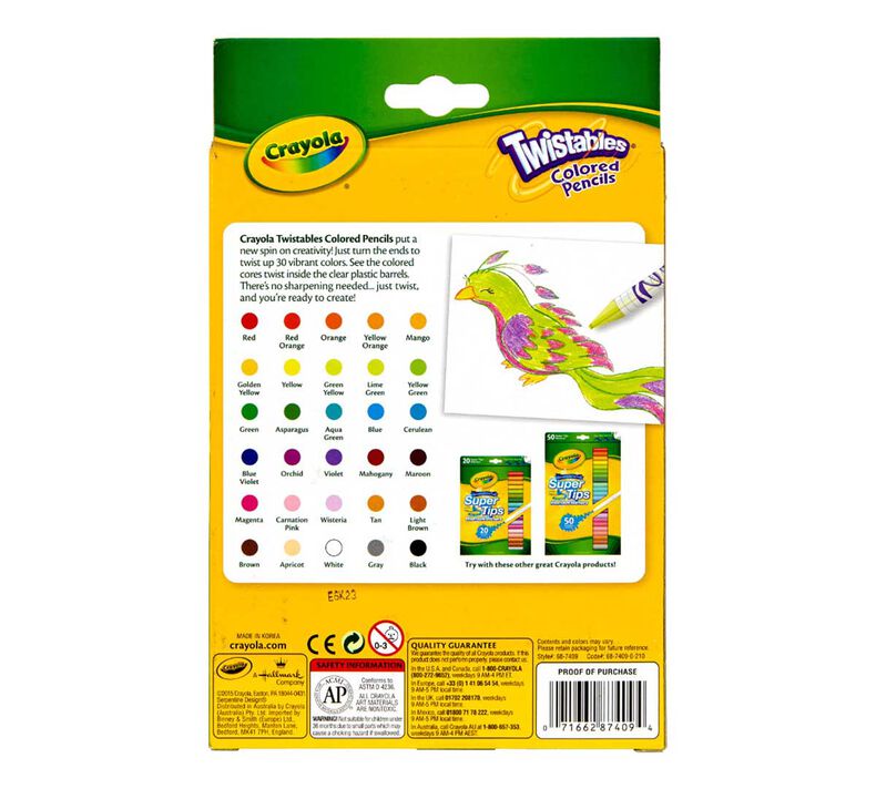 Crayola Twistables Colored Pencils
