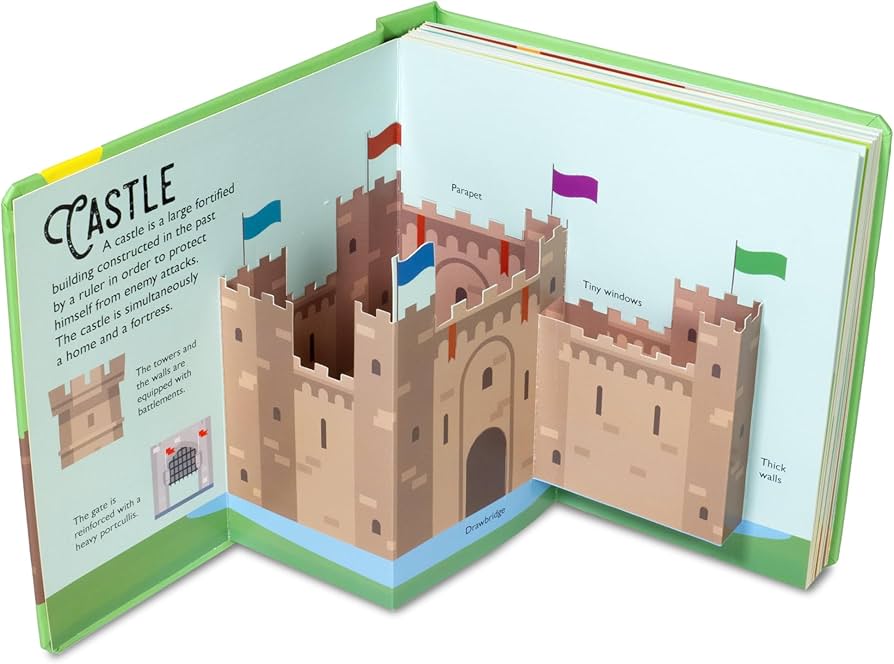 Castles Pop Up Book
