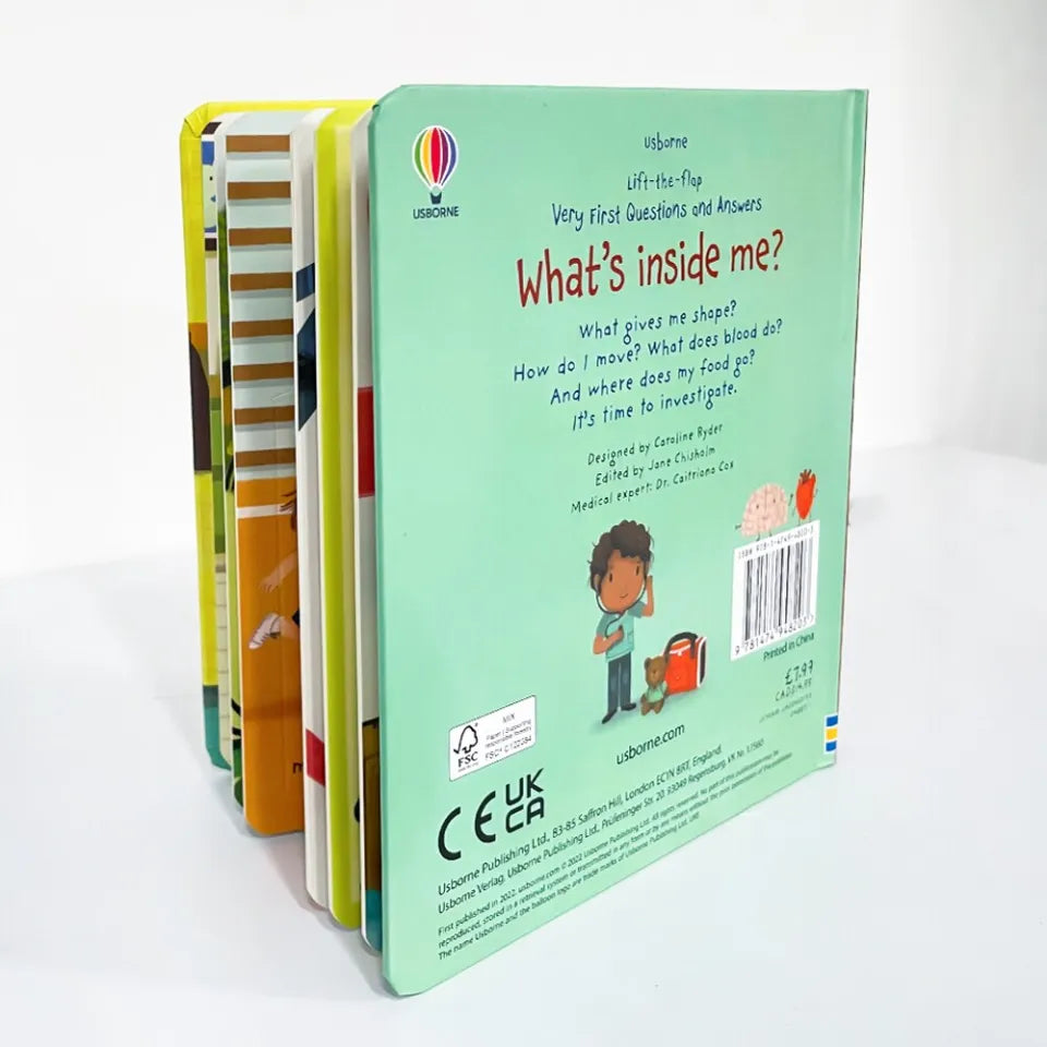 Usborne First Questions & Answers: What Is Inside Me?