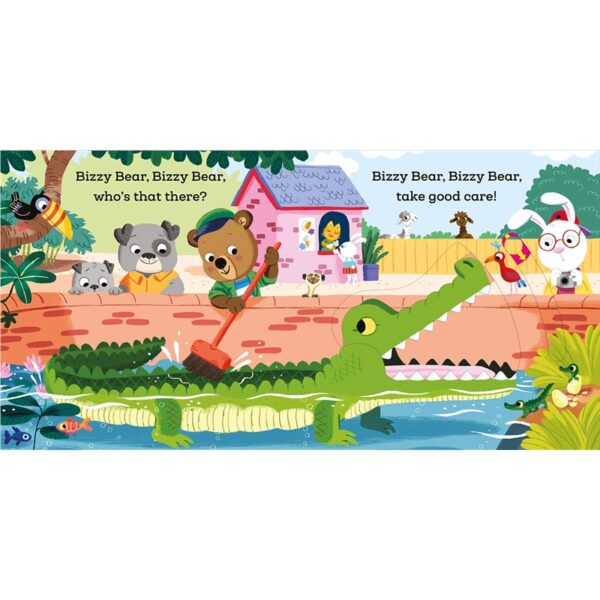Bizzy Bear Push & Pull Book: Zoo Ranger