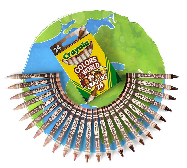 Crayola Crayons - Colors of the World (24 count)