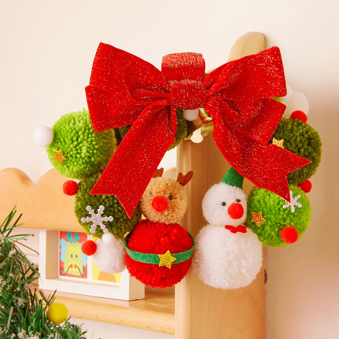 Mideer DIY Christmas Craft Wreath Kit