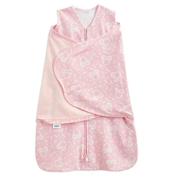 Halo SleepSack Swaddle, Confetti Mickey Pink