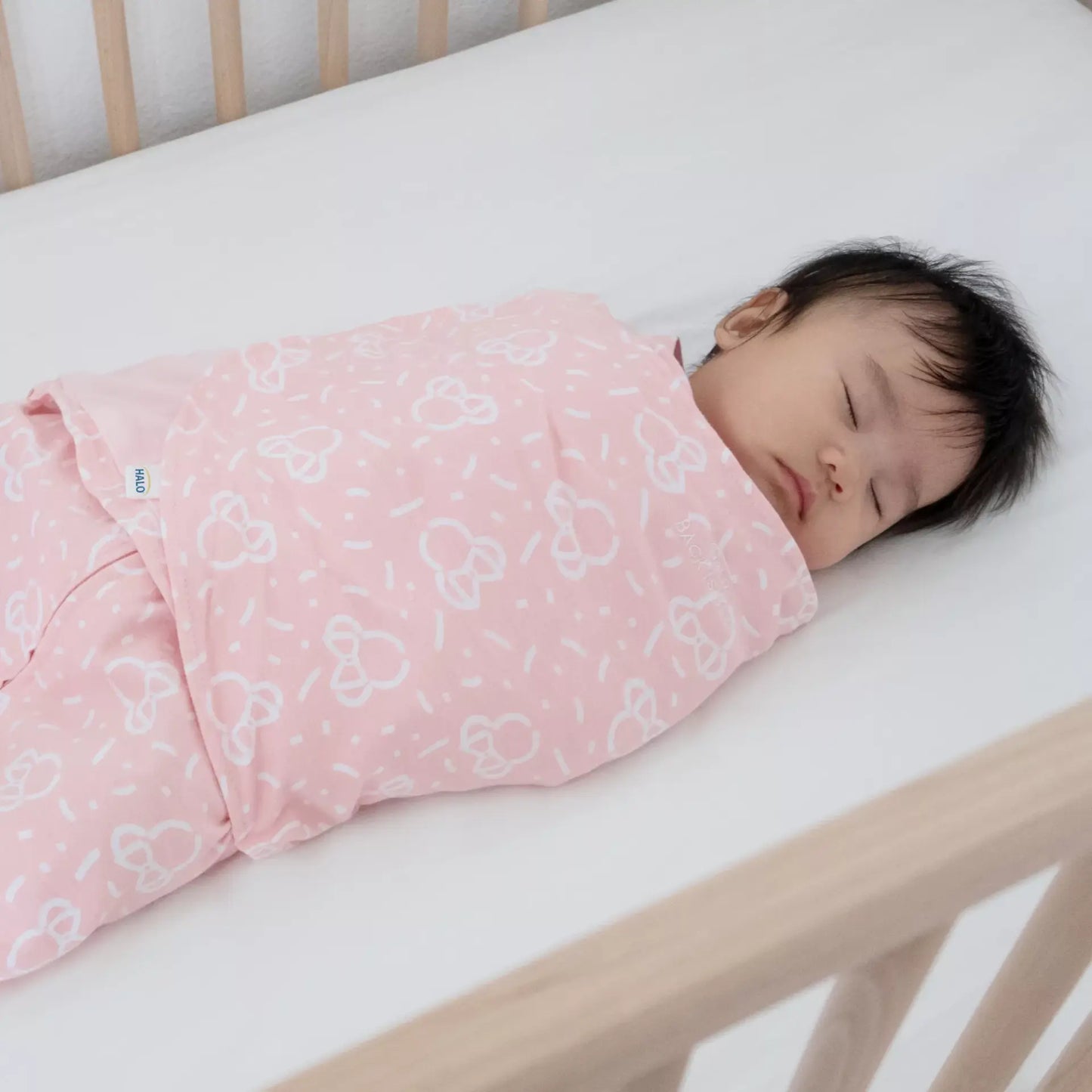 Halo SleepSack Swaddle, Confetti Mickey Pink
