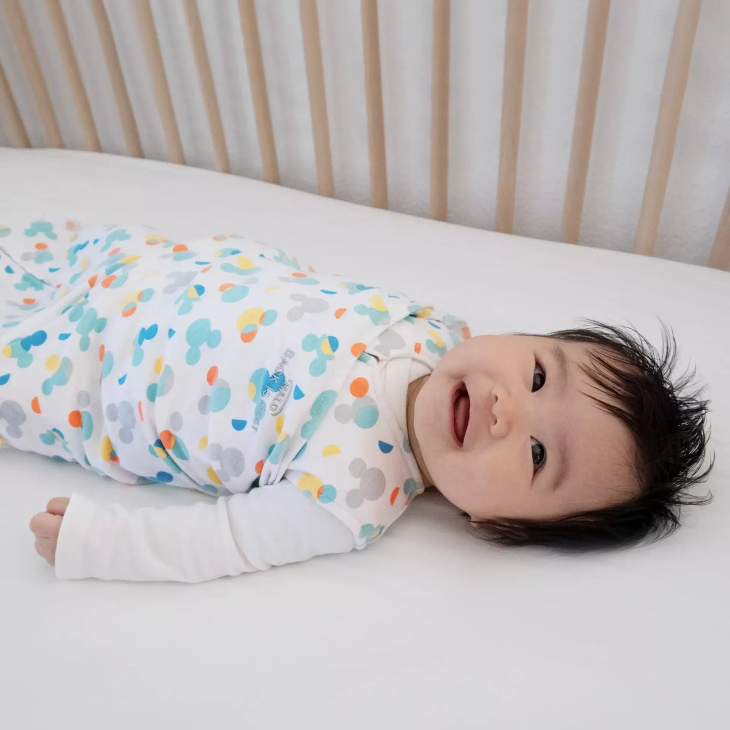 Halo SleepSack Swaddle, Mickey Overlay