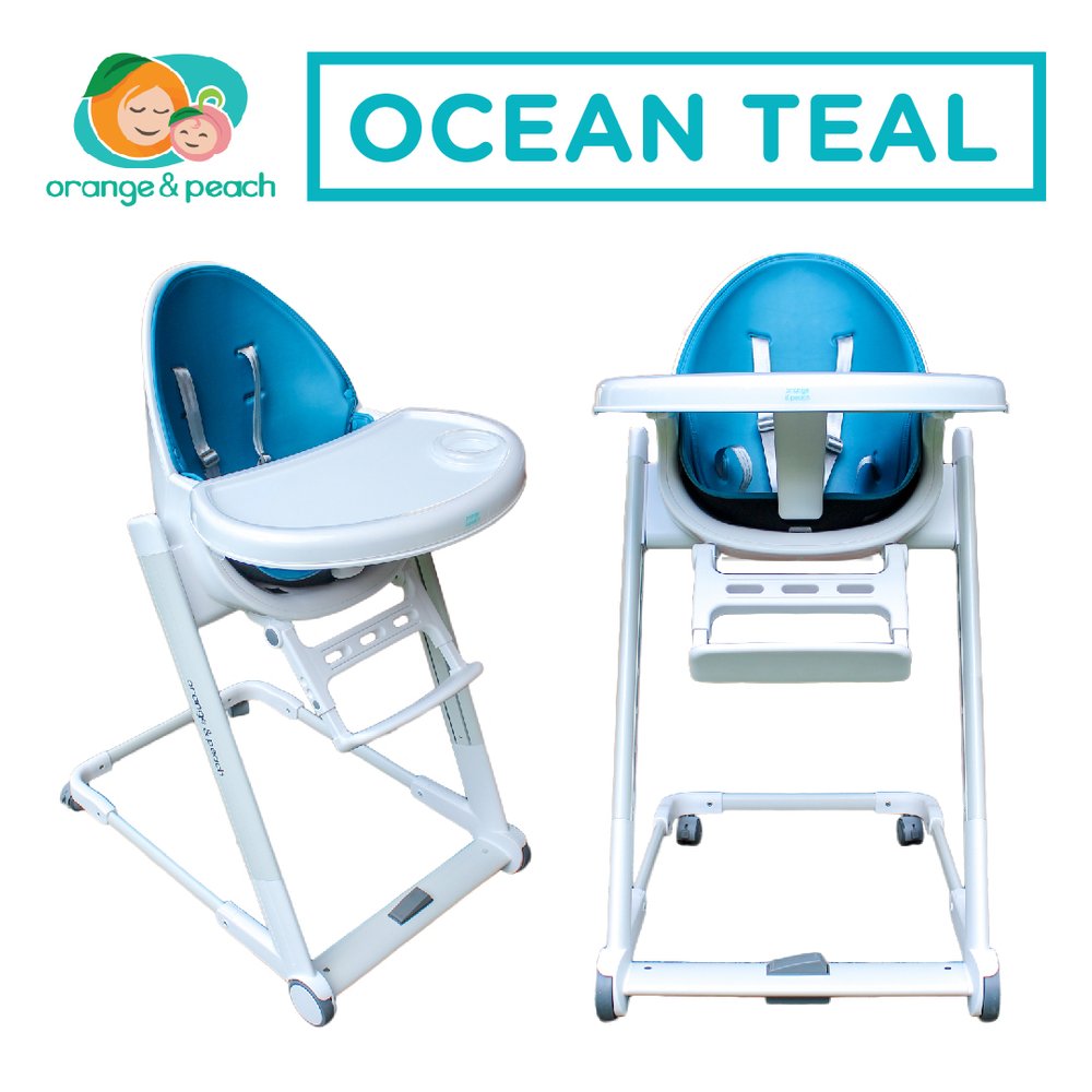 Orange & Peach Premium High Chair Pod