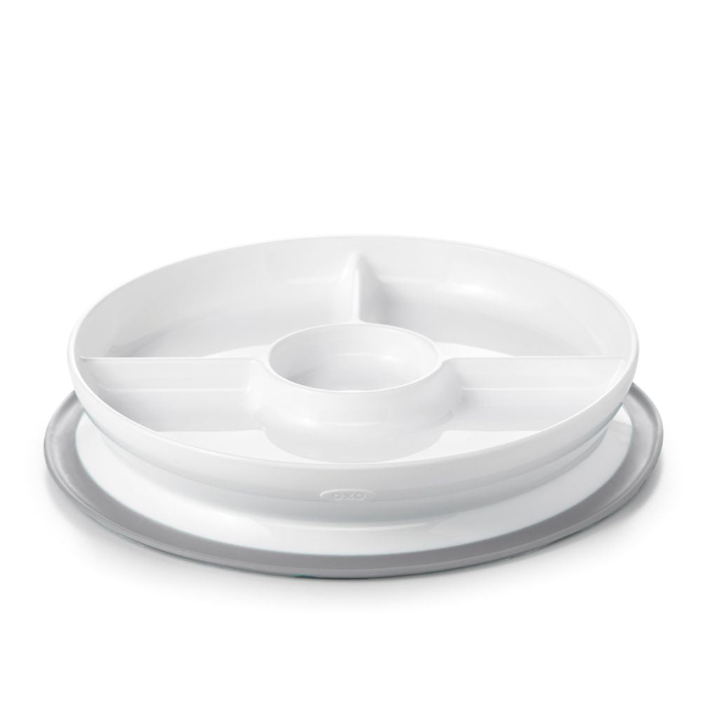 Oxo Tot Stick And Stay Suction Divided Plate
