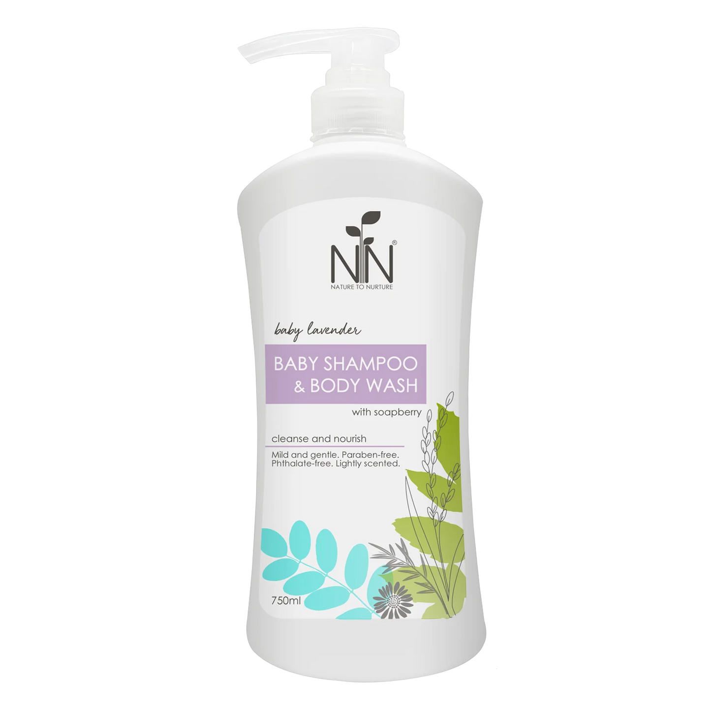 Nature to Nurture Baby Shampoo & Body Wash
