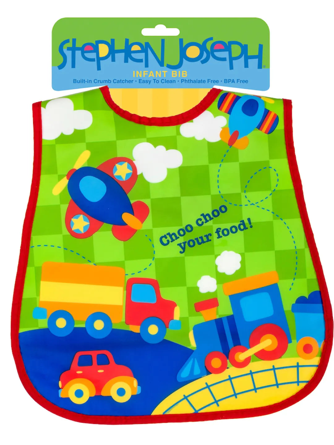 Stephen Joseph Wipeable Bib