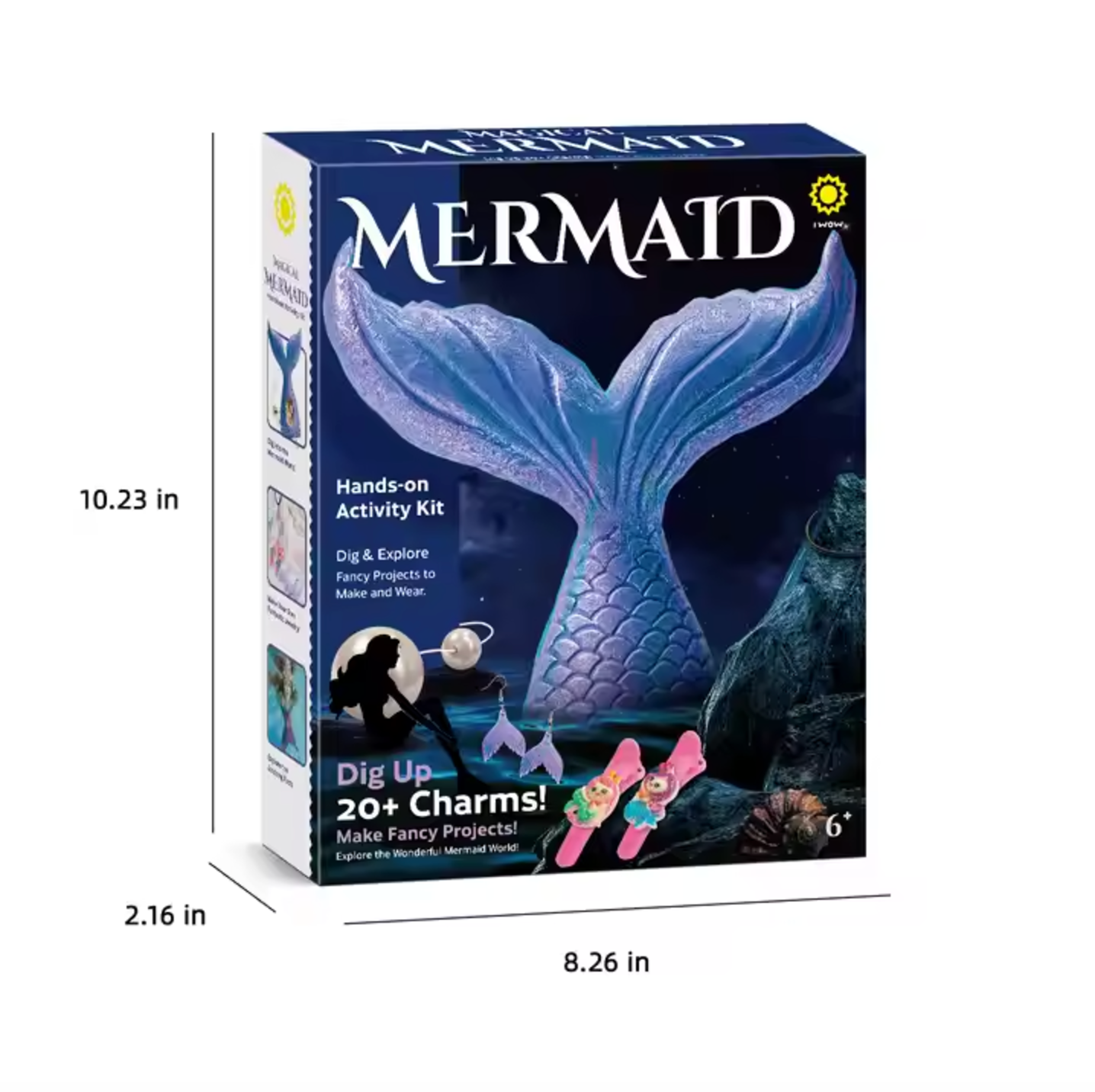 Mermaid Dig Kit with Charms