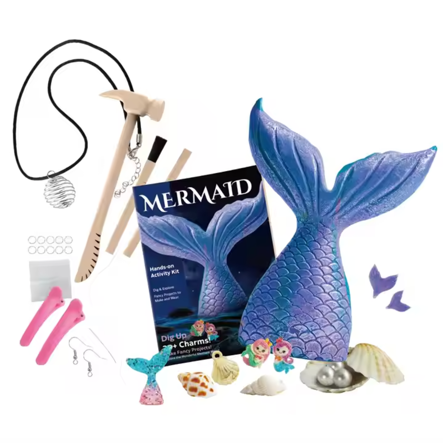 Mermaid Dig Kit with Charms