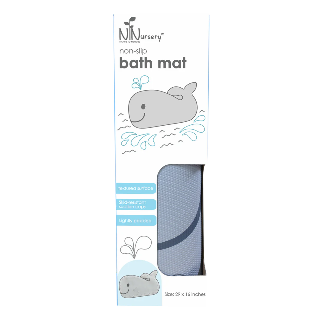 Nature to Nurture Non-Slip Whale Bath Mat
