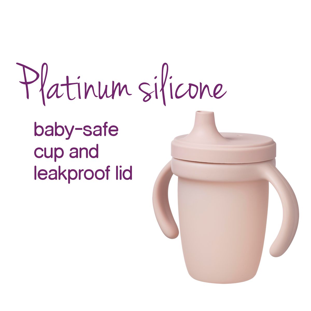 B. Box Silicone Spout Cup