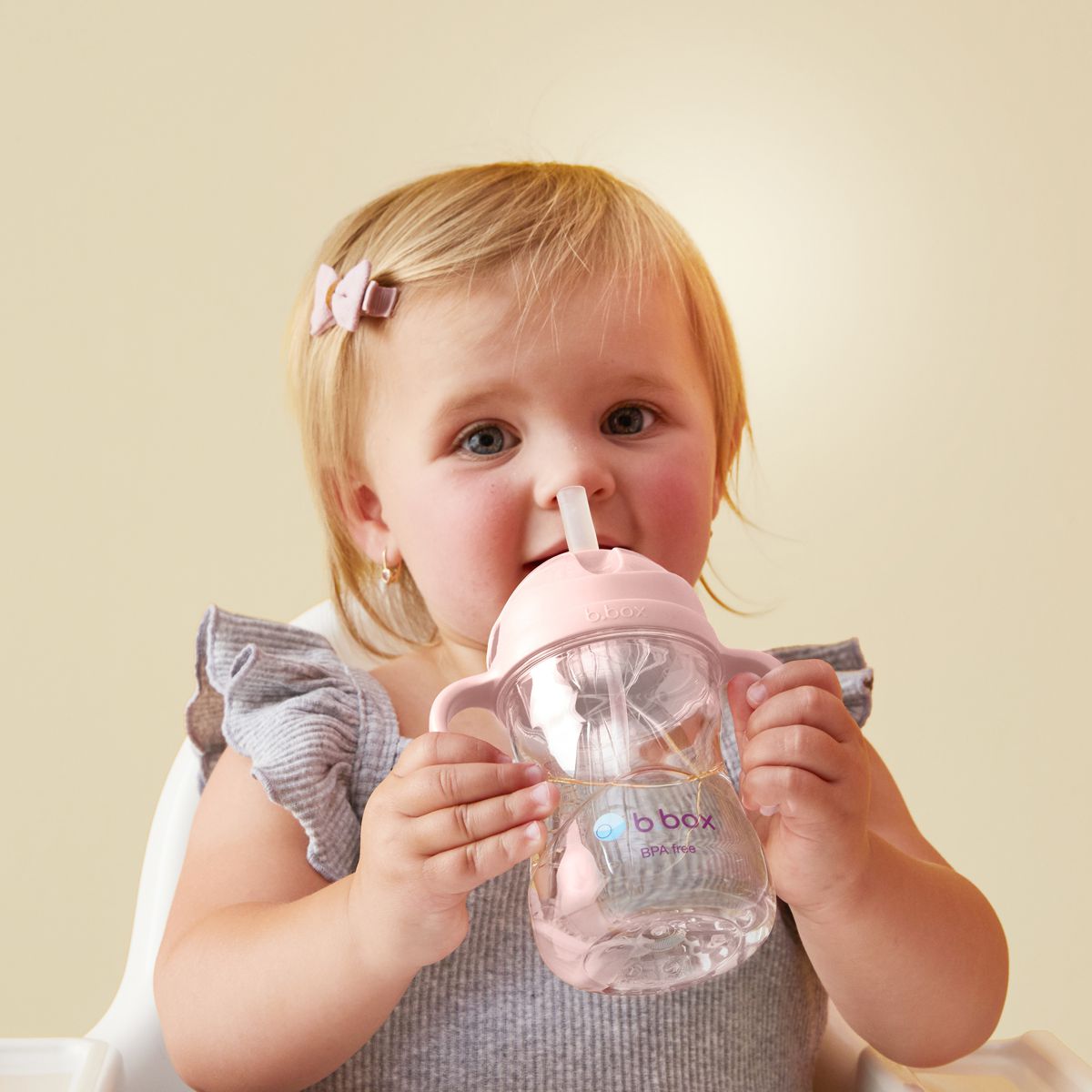 B. Box PPSU Sippy Straw Cup with Handle