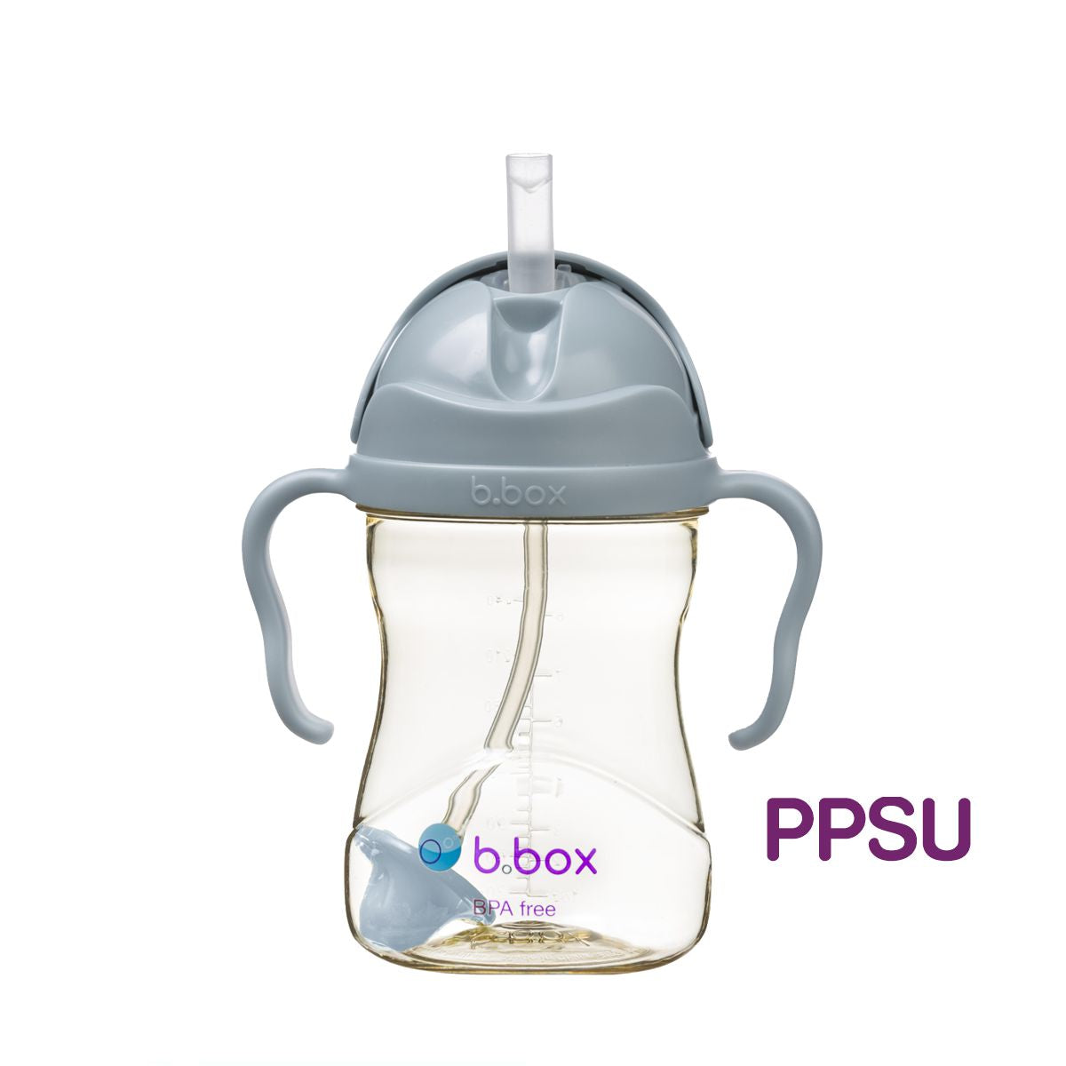 B. Box PPSU Sippy Straw Cup with Handle