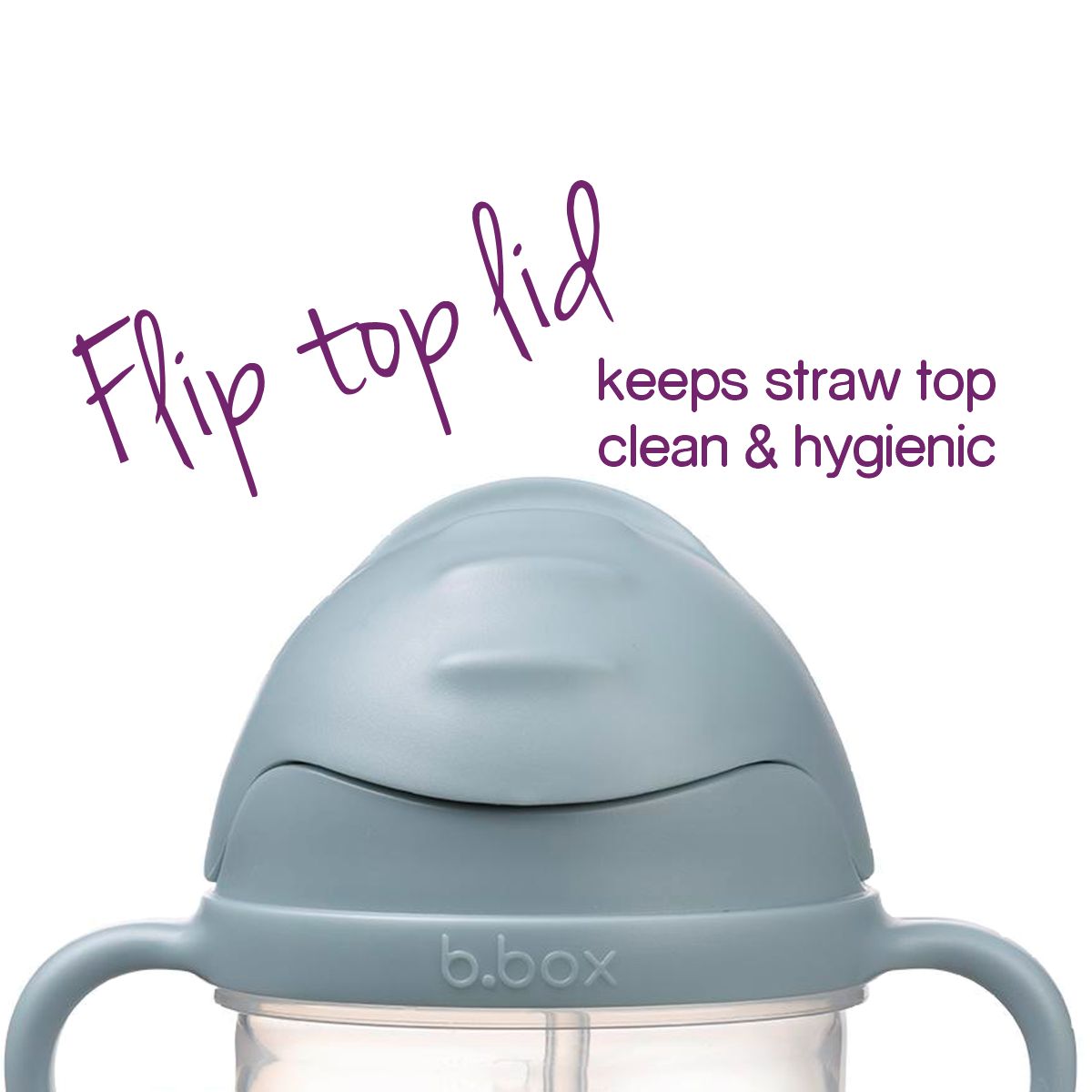 B. Box PPSU Sippy Straw Cup with Handle
