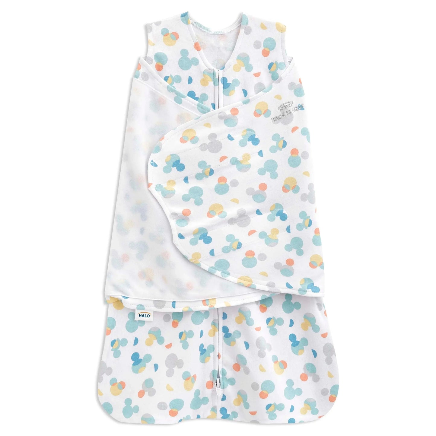 Halo SleepSack Swaddle, Mickey Overlay