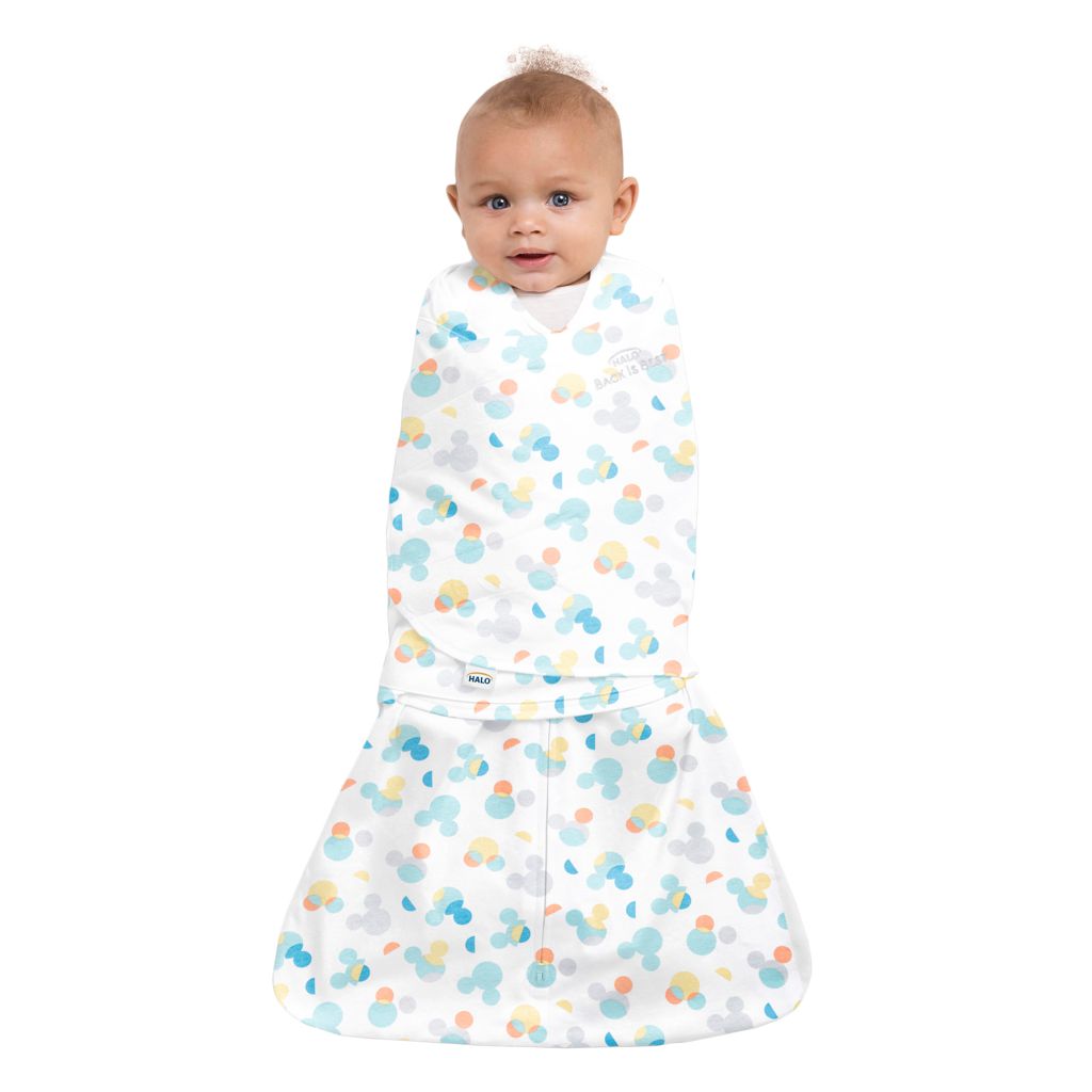 Halo SleepSack Swaddle, Mickey Overlay