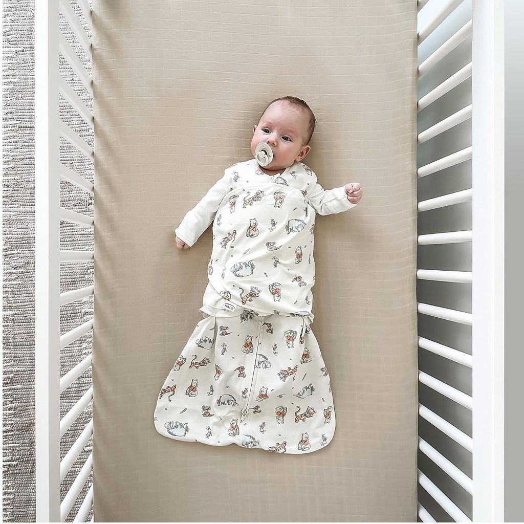 Halo SleepSack Swaddle, Winnie (Newborn: 0-3 months)