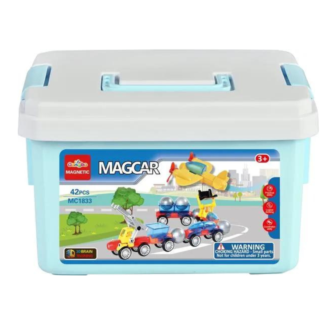 MagBuild Magnetic Cars (42 pcs)