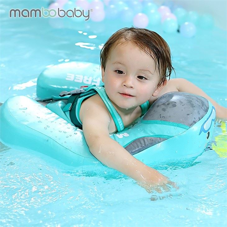 Mambobaby Air-Free Chest Type Floater for 3-24 Months (Pink)