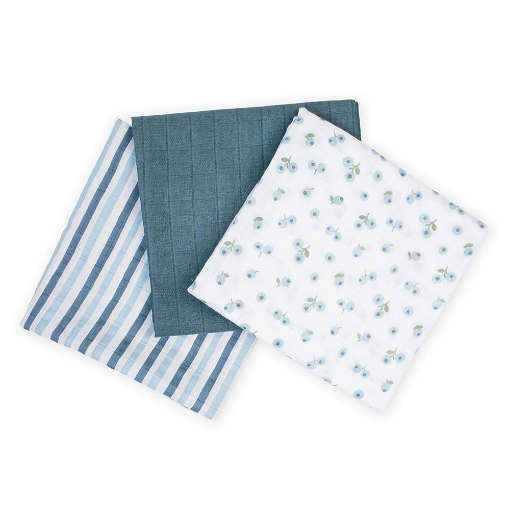 Lulujo Mini Muslin - 27” x 27” (Set of 3)