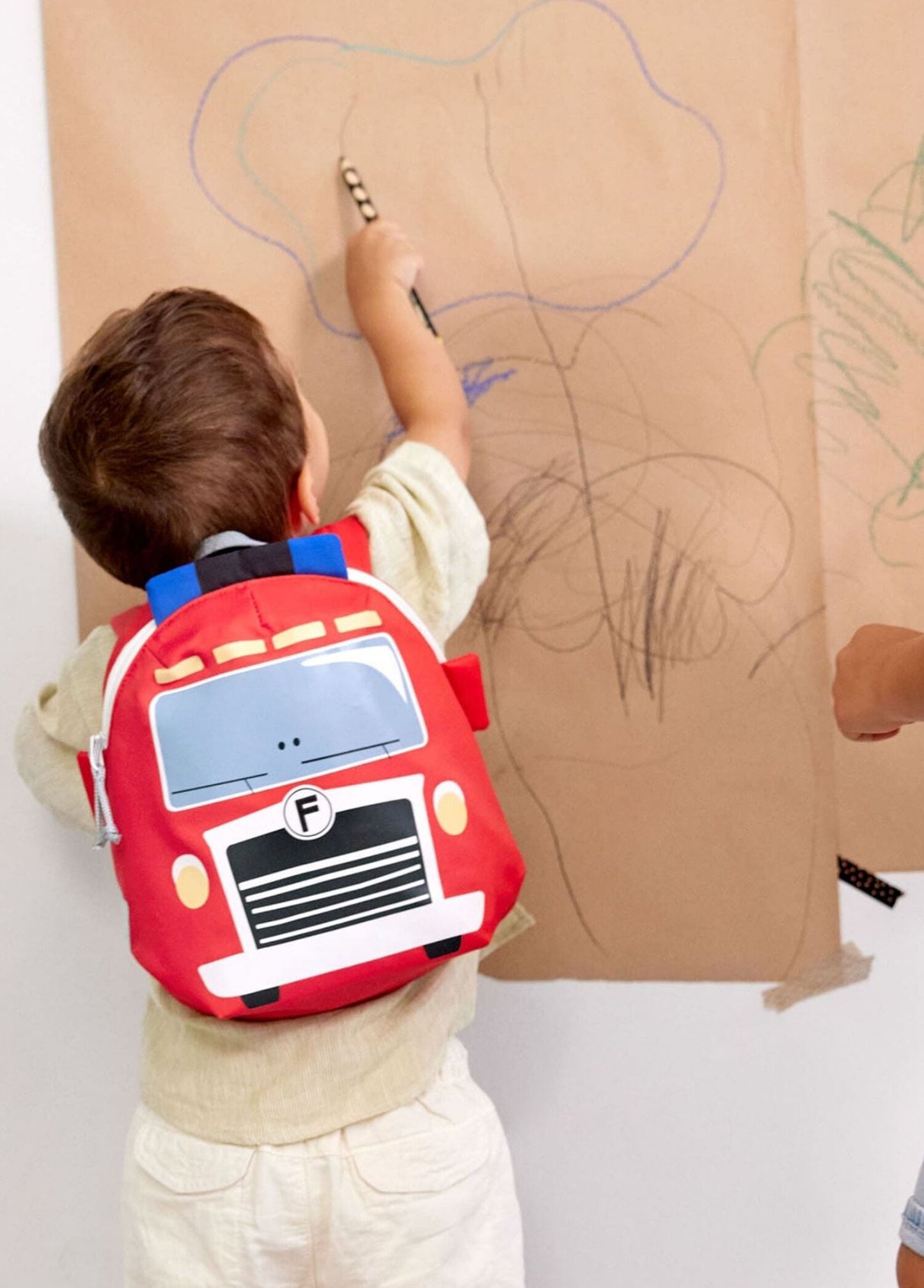 Lassig Tiny Backpack (Fire Truck)