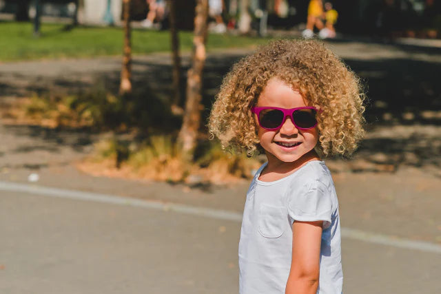 Real Shades Toddler (2-4 yrs) Unbreakable Switch Sunglasses - Light to Dark Pink