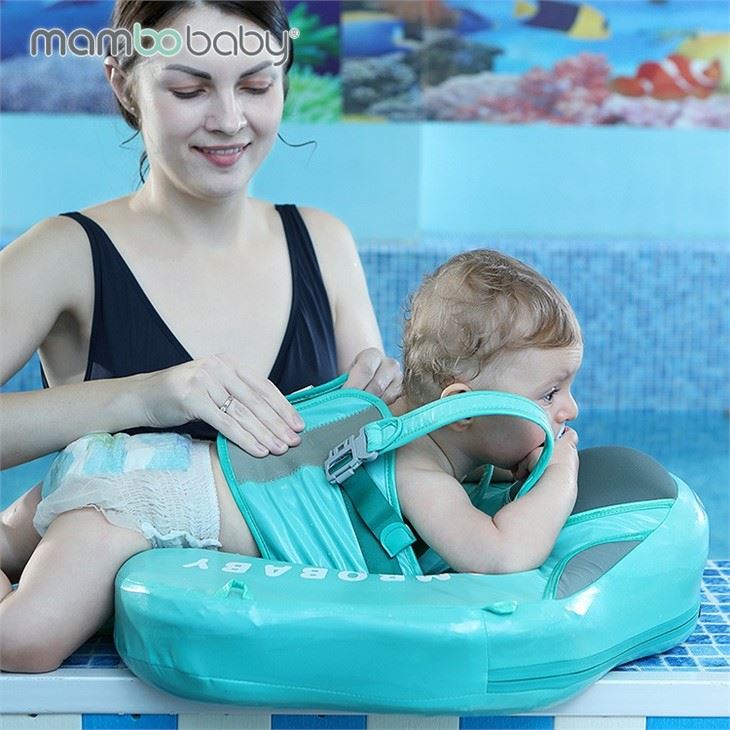 Mambobaby Air-Free Chest Type Floater for 3-24 Months (Pink)