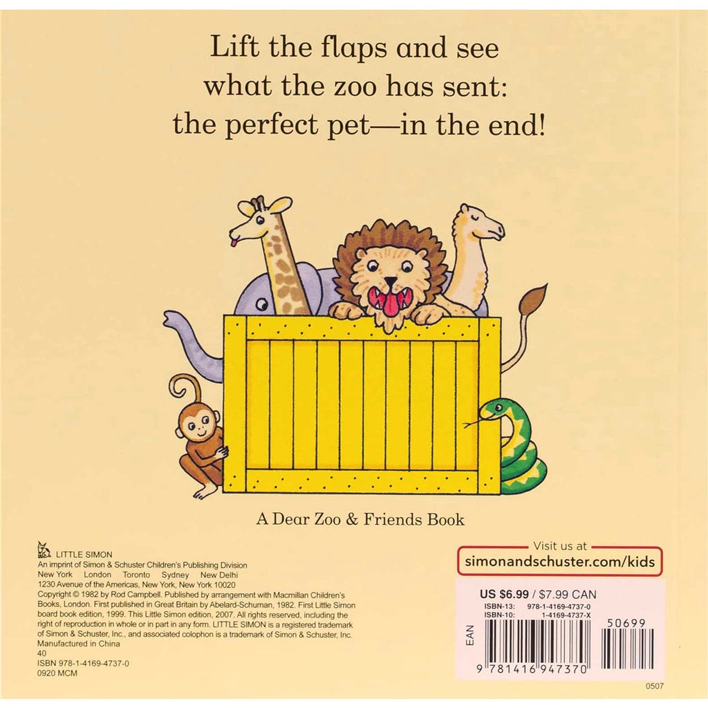 Dear Zoo: A Lift-the-Flap Book by Rod Campbell