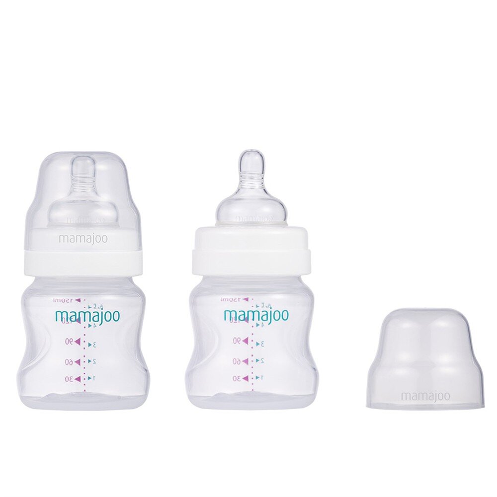 Mamajoo PP Feeding Bottle 150ml (Twin Pack)