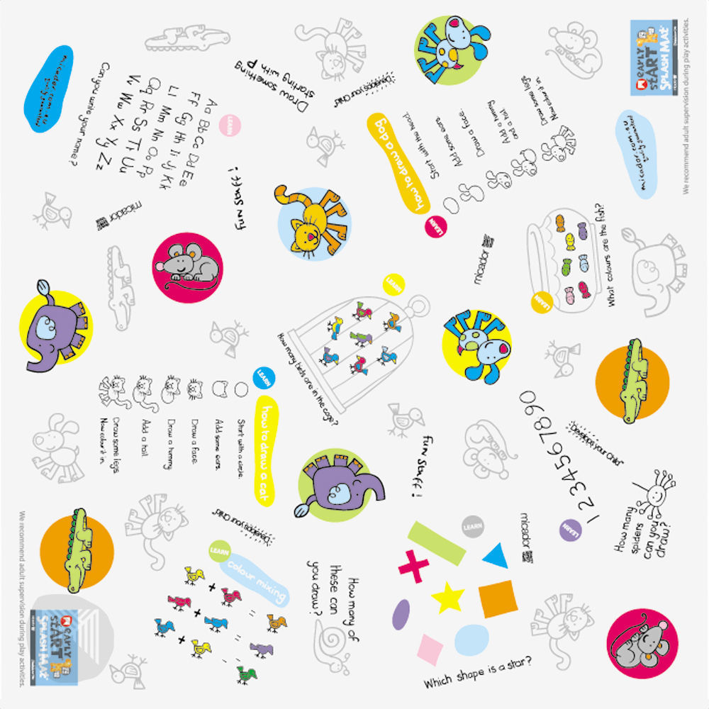 Micador Early StART Splash Mat, 90 x 180cm