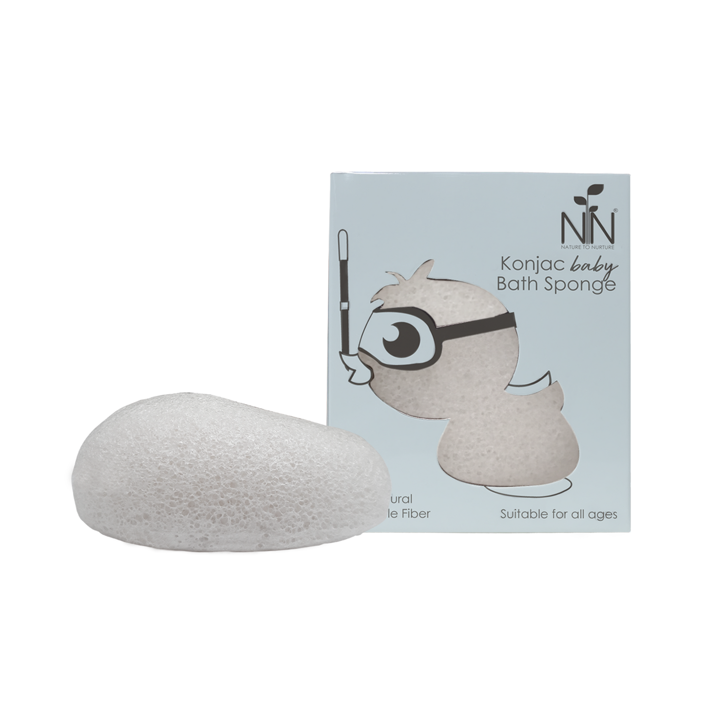 Nature to Nurture Konjac Baby Bath Sponge