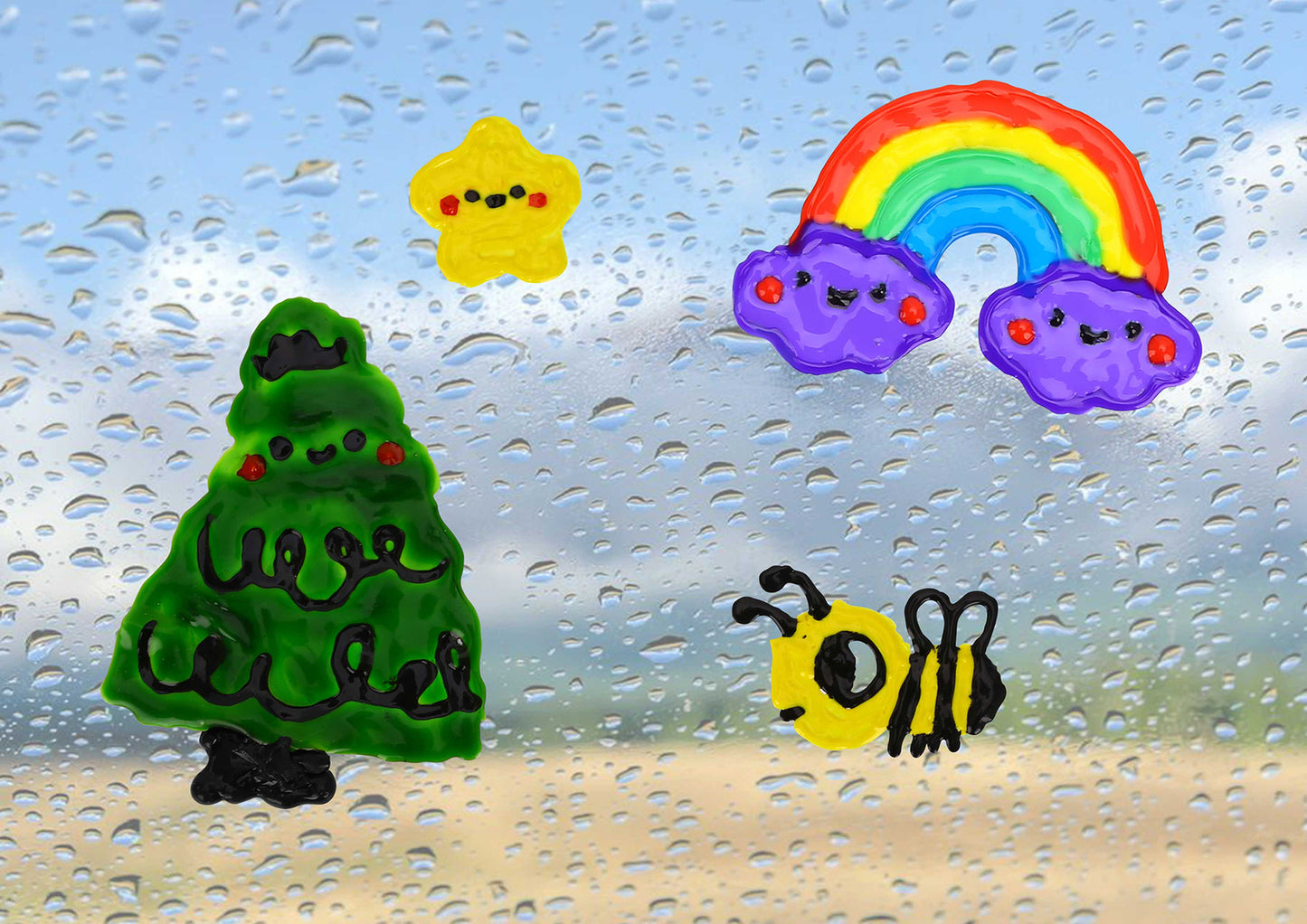 Tookyland Window Cling Art Kit