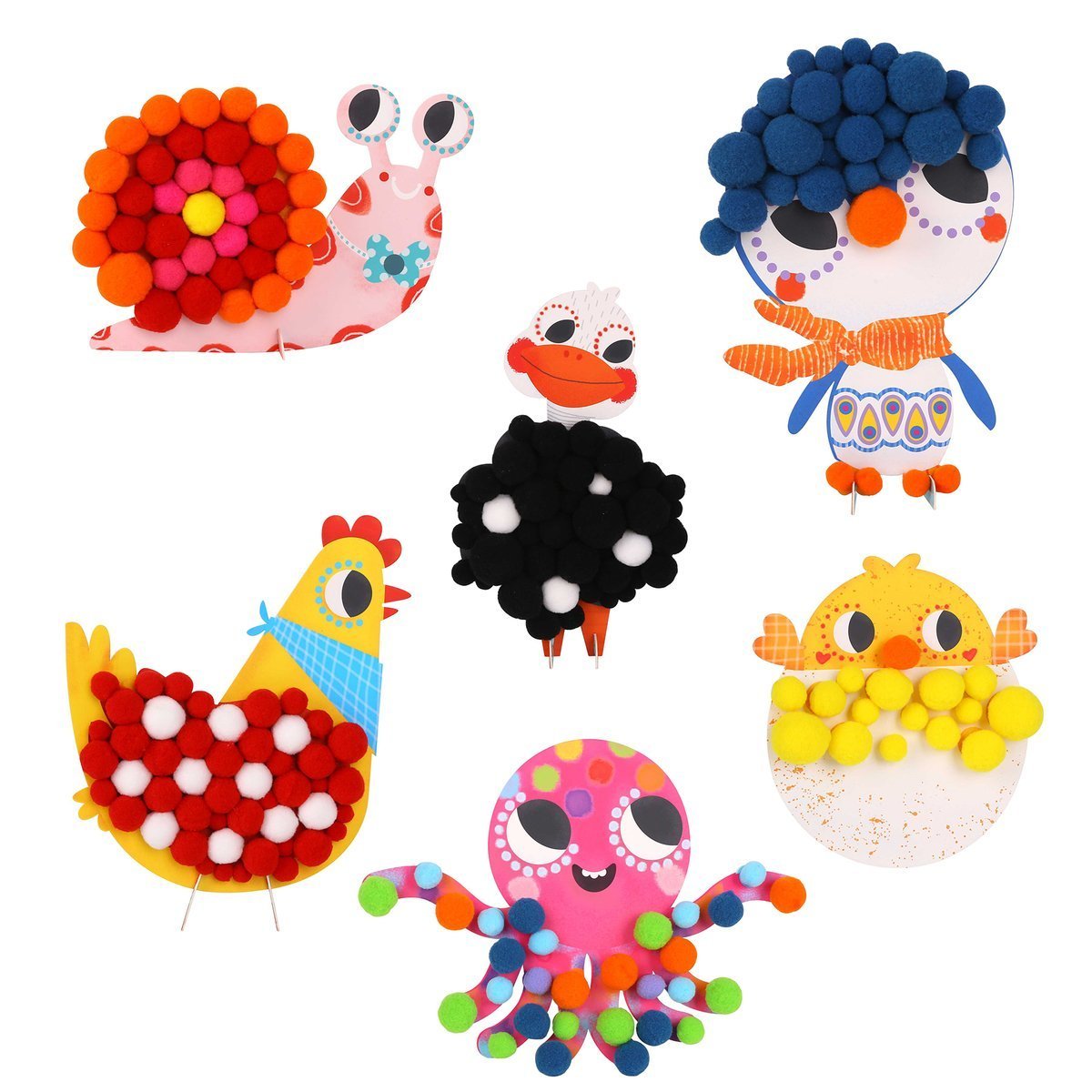 Tookyland Pom Pom Character Kit