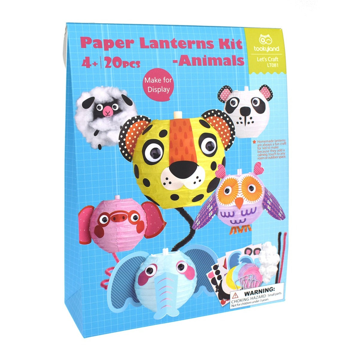 Tookyland Paper Lanterns Kit (Animals)