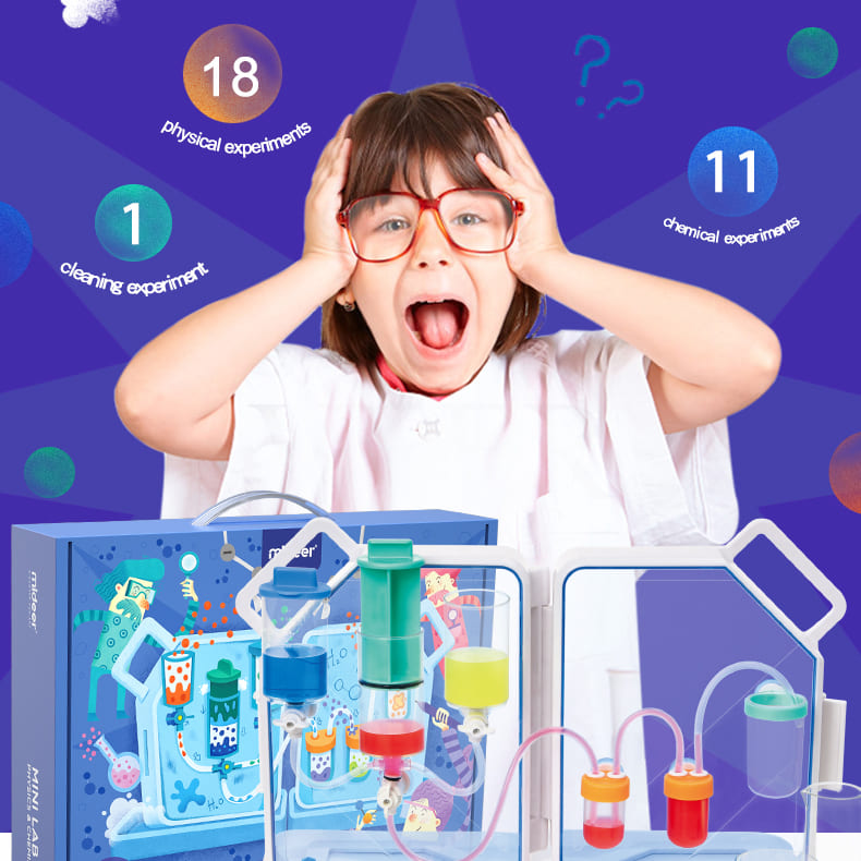 Mideer Mini Lab of Physics and Chemistry for 6 years and up