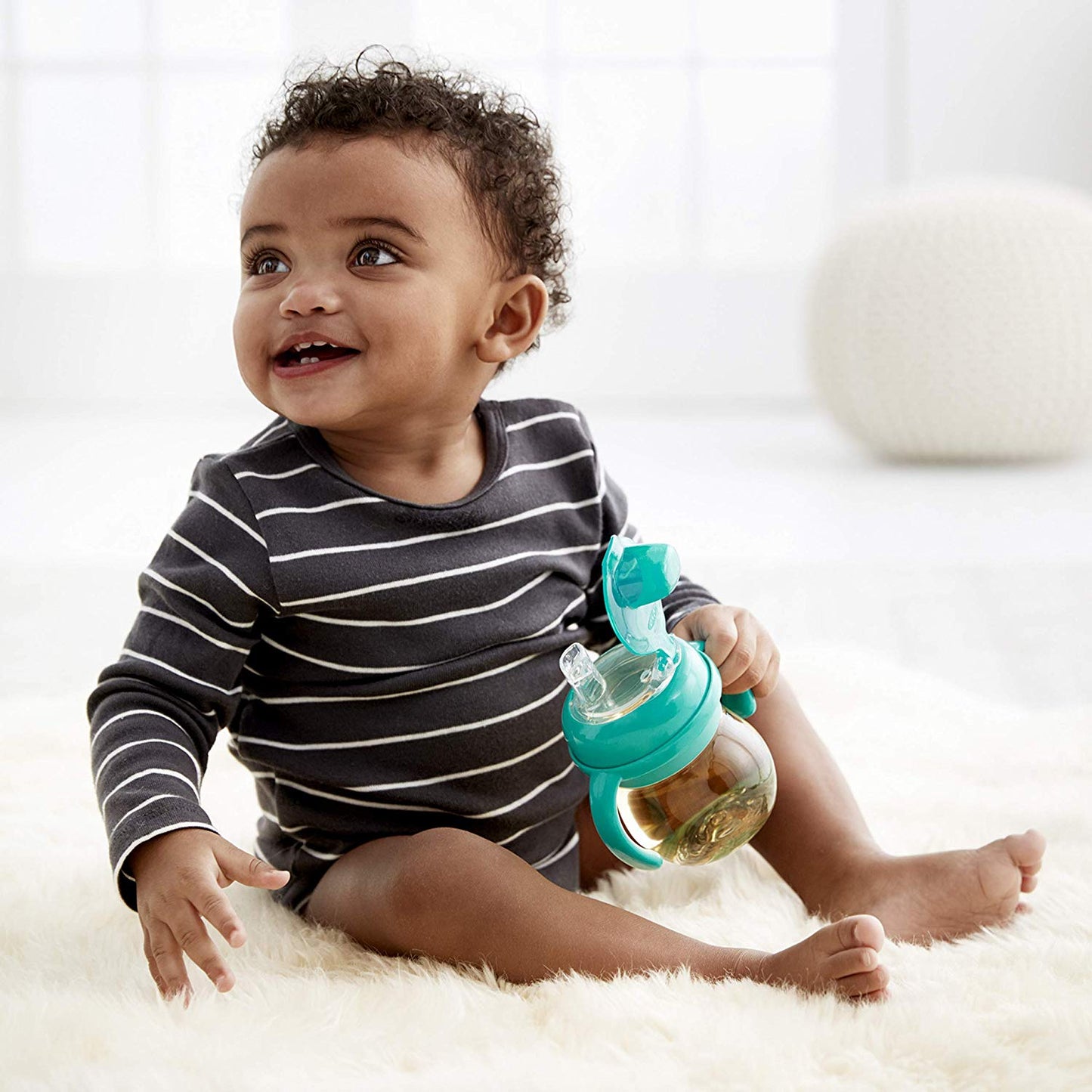 Oxo Tot Grow Soft Spout Sippy Cup with Handles, 6 Oz