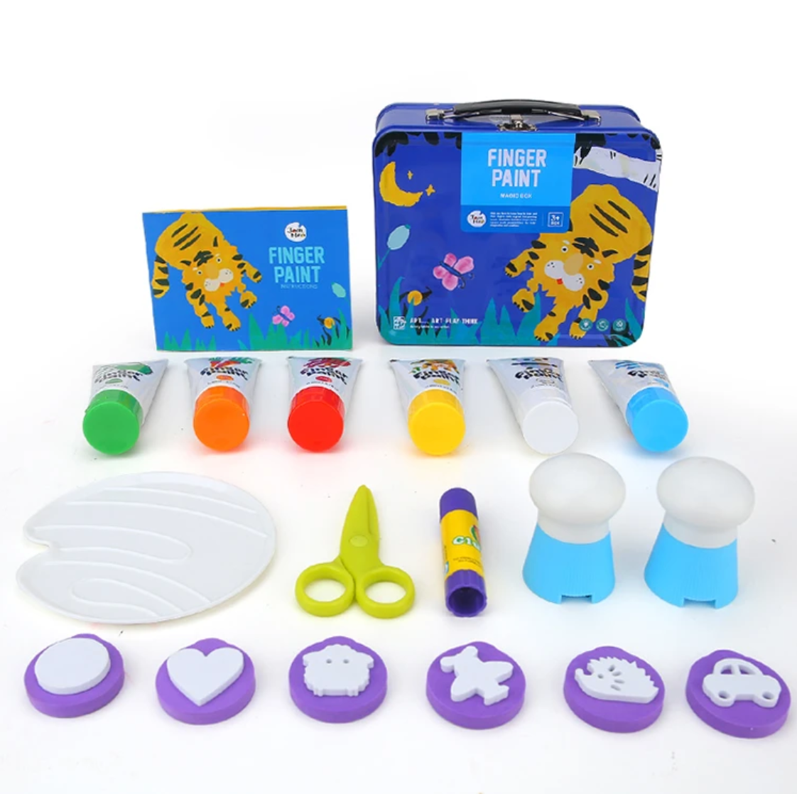 Joan Miro Children's Finger Paint Kit