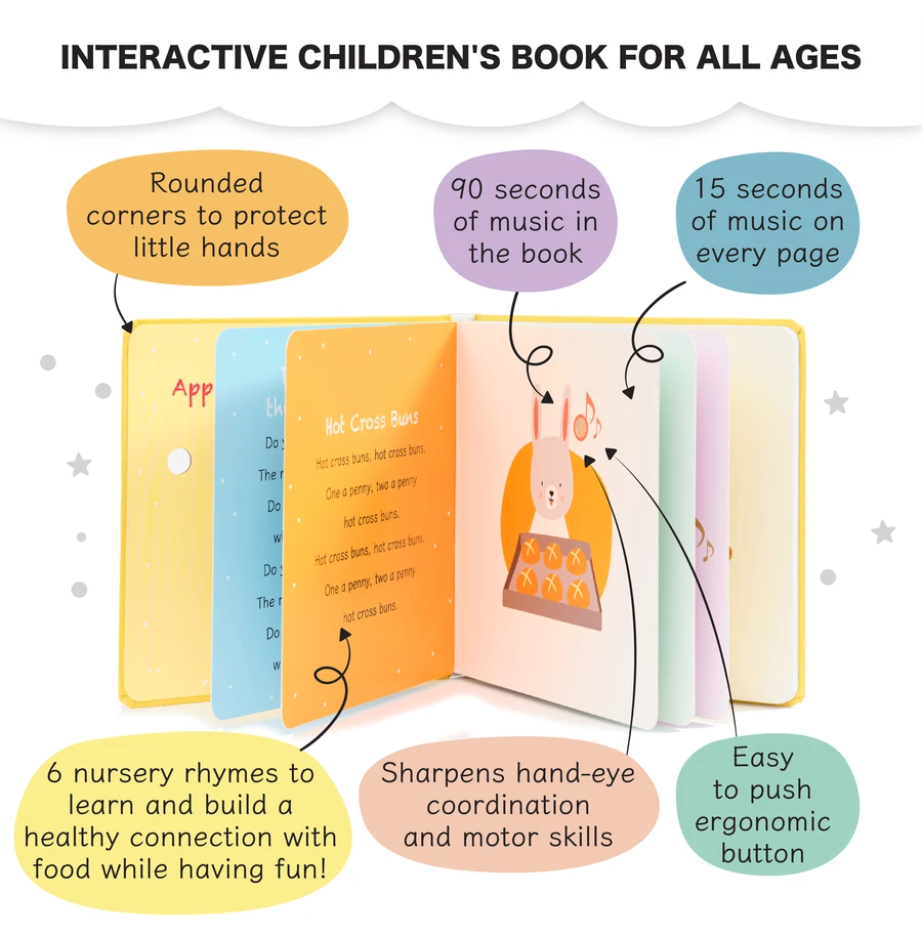 Cali's Books: Apples and Bananas Nursery Rhymes
