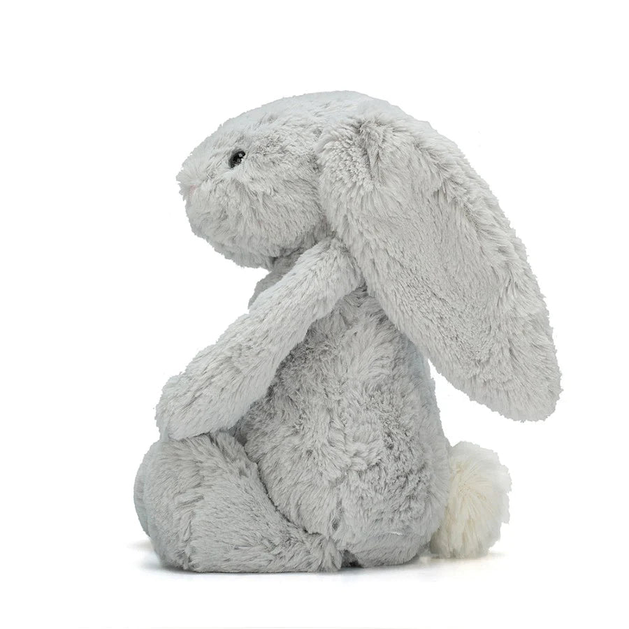 Jellycat Bashful Silver Bunny (Medium - 12" / Large - 14")