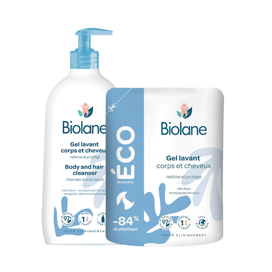 Biolane 2 in 1 Hair and Body Cleansing Gel