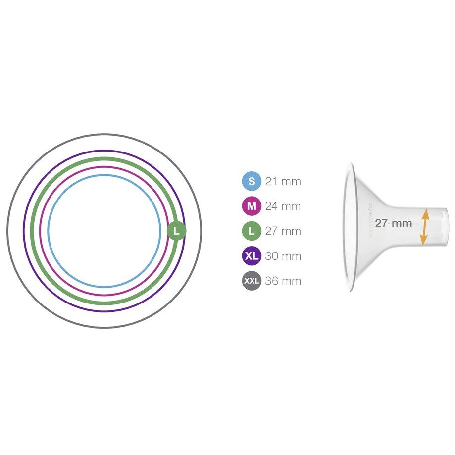 Medela PersonalFit Breast Shield (Pack of 2)