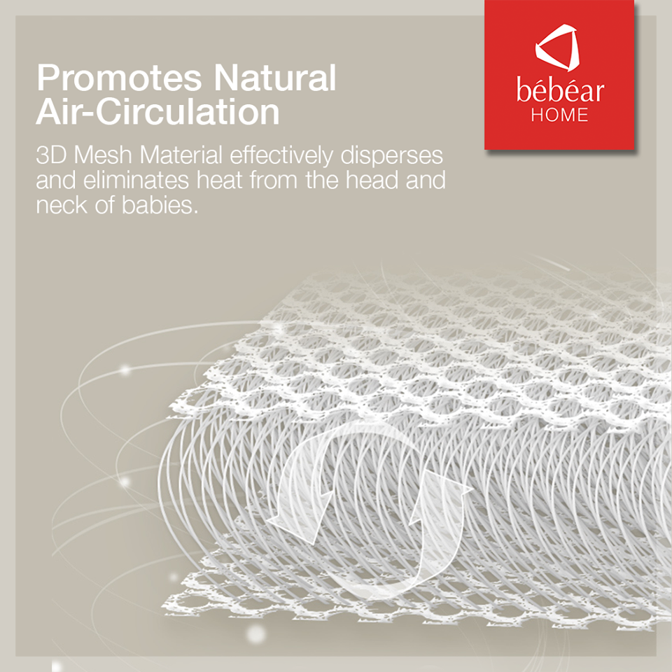 Bébéar 3D Adjustable Mesh Pillow