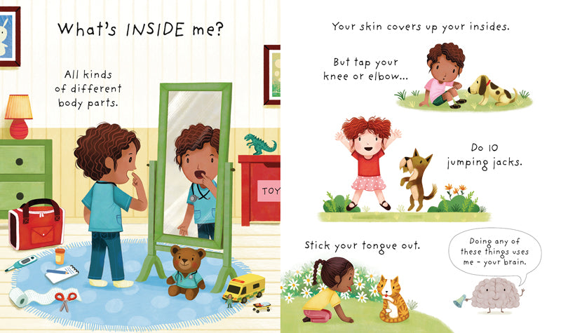 Usborne First Questions & Answers: What Is Inside Me?